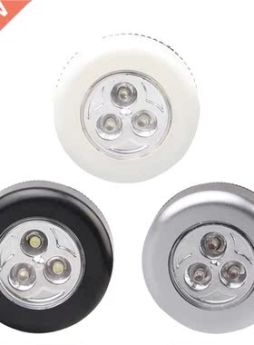 3 LED Closet Under Cabinet Lamp AAA Battery Powered Wireless