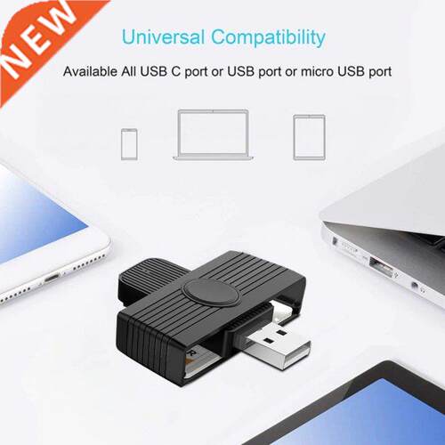 2021 New USB 2.0 Smart Card Reader Bank Card SIM CAC Cardrea