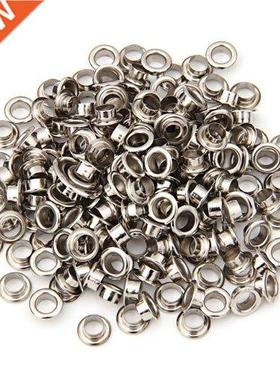 200X Eyelet 8mm Round Rivets Studded Bag/Shoes/Gloves