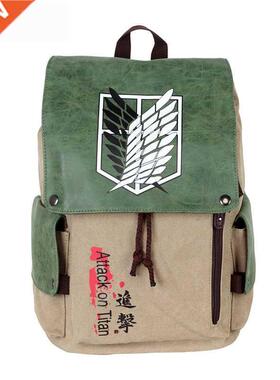 Anime Backpack Attack on Titan Backpack Cartoon School Bag