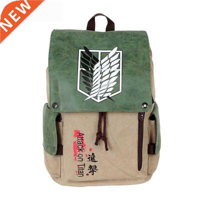 Anime Backpack Attack on Titan Backpack Cartoon School Bag