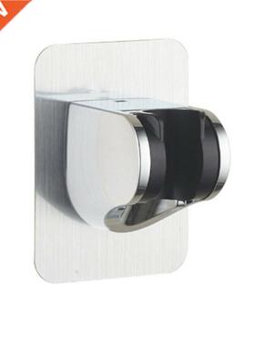 1pc Shower Head Holder No Drilling Bathroom Wall Mount Adjus