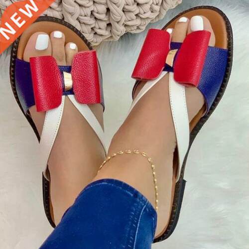 Summer Women Slippers Cute Butterfly-Knot Casual Sandals Lad