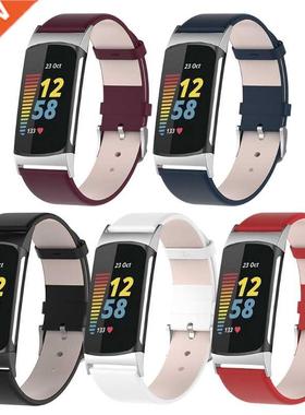 Multicolor Leather Strap Wristband Watch Band Wrist Strap Co
