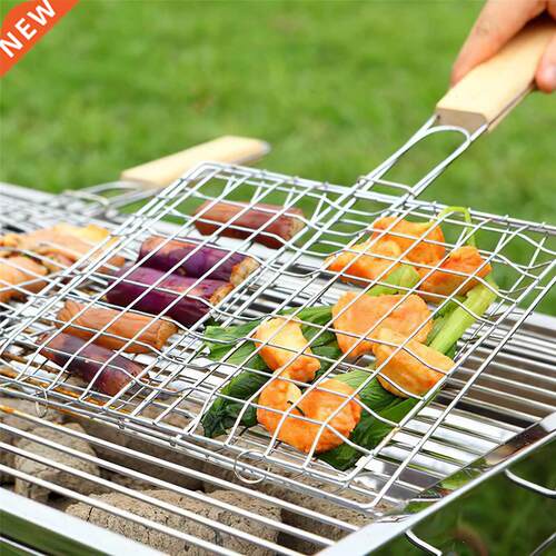 Stainless Steel Barbecue Grill Outdoor Barbecue Rack With