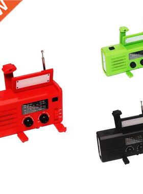 Portable Solar Radio Hand Crank Emergency Phone Charger,AM/F