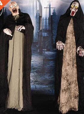 Halloween decoratons electrc staton ghost decoraton lum