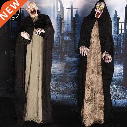 Halloween decoratons electrc staton ghost decoraton lum