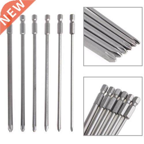 2019 Hot 6PCS/SET 1/4'' Shank 150mm Long S2 Steel Magnetic H