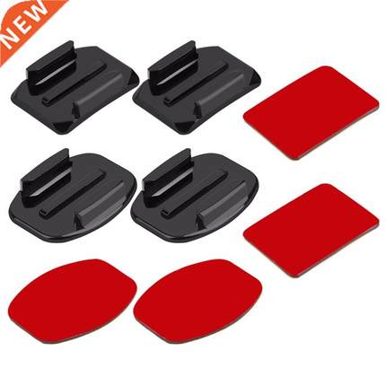 Flat Curved Surface Base Mount with 4 Adhesive Sticker For G