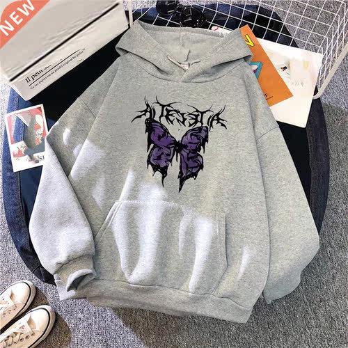 Harajuku Korean Version Hoodie 2021 Fashion Women	S C