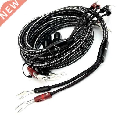 Audiophile K2 Speaker Cable Banana to Spade Plug PSS Silver