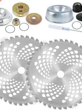 10Inch 40T Grass Trimmer Head Blade Lawn Mower Cutter Replac