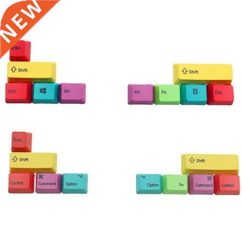 10Pcs/Set Replaceable Mac/WIN Mechanical Keyboard Keycaps OE