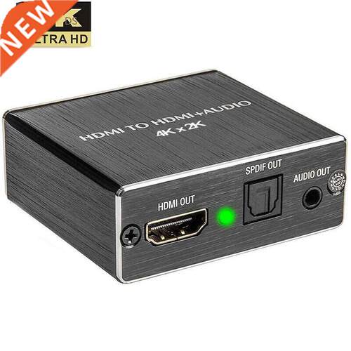 HDMI to HDMI Optical TOSLINK SPDIF + .5mm HDMI Audio Split