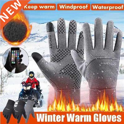 1 Pair Winter Warm Antiskid Outdoor Sports Gloves