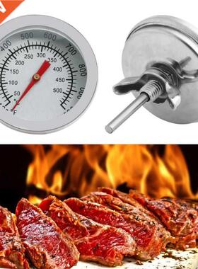 Stainless Steel Barbecue BBQ Smoker Grill 50-500℃ Thermomet