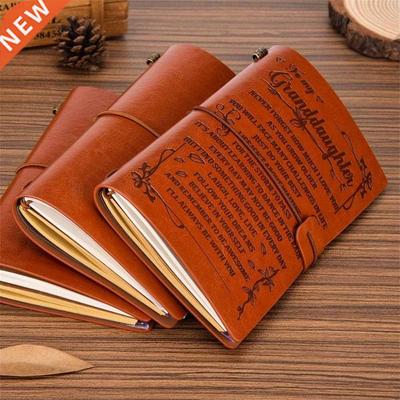 Retro Notebook Diary Notepad Literature PU Leather Note Book