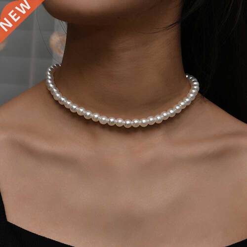 YWZIXLN 2022 rend Elegant Jewelry Wedding Big Pearl Necklace