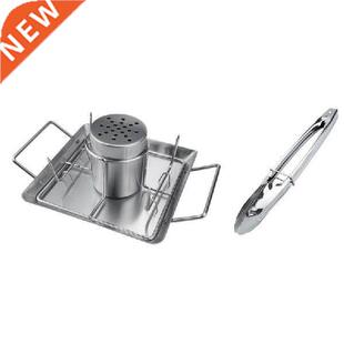 1 Set BBQ Chicken Roaster Beer Wine Holder With Beer Can