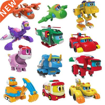 Newest ABS Min Deformation Gogo Dino Action Figures REX Tran