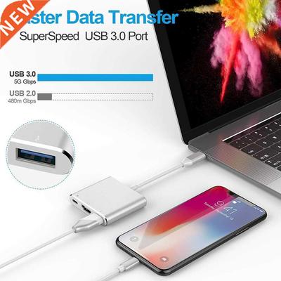 Aluminum Alloy  in 1 USB .1 HUB Converter Installa Remove