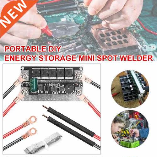 Spot-Welders Pen Portable 12V Battery Storage Spot