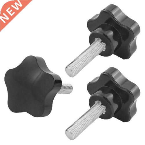 3 PCS Machine Tool M10 x 40 Male Thread 50mm Dia Knob Handle