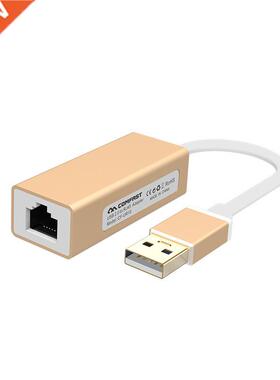 External Wired USB C Ethernet Adapter Network Card USB Type-