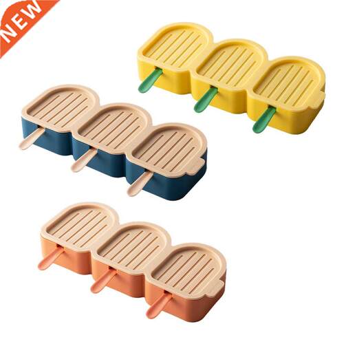 Cute Popsicle Molds Reusable Bird-aped  3 Cell