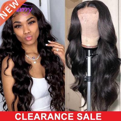 13x4 HD Transparent Lace Front Human Hair Wigs Cranberry Bod