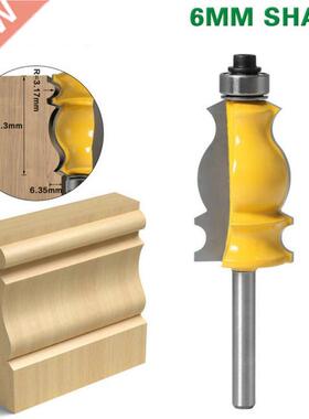 1PC 6MM Shank Architectural Cemented Carbide Molding Router