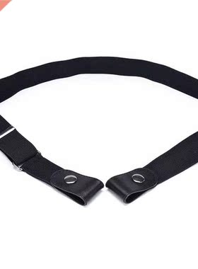 Punk Style Elastic Buckle-free Invisible Belt for Jeans Dres