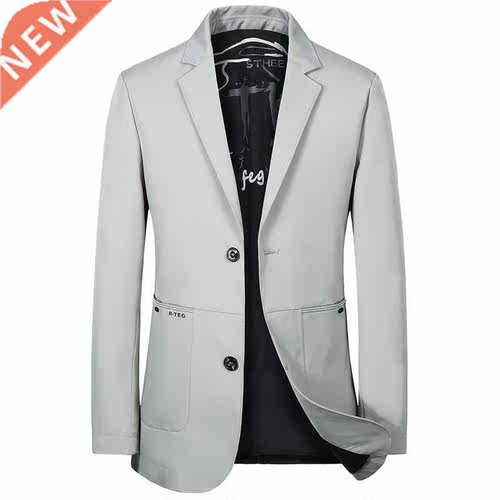 Casual Blazer Fashion Autumn Winter Mens Blazer Jacket Solid