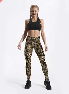 Qickitout Customer Skull and Leopard Print Digital Printed l