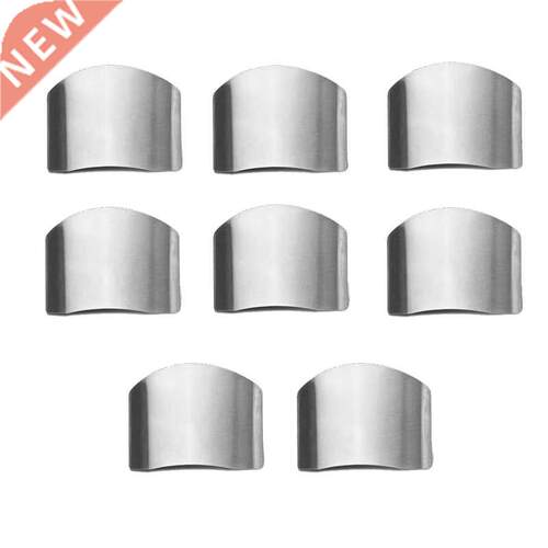 8 Pcs Stainless Steel Finger Guard,Finger Protector Hand Gua