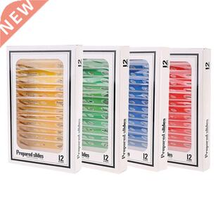 48pcs/set Kids Plastic Prepared Microscope Slides Biological