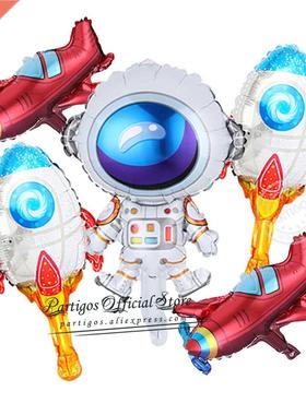 5cs/Set Minisize Oute Sace Theme Astonaut ocket foil