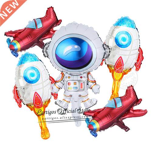 5cs/Set Minisize Oute Sace Theme Astonaut ocket foil