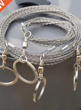 Emergency Survival Gear Manual Hand Steel Rope Stainless