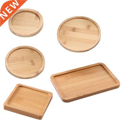 Bonsai Flower Pot Holder Fley Cuion Wooden Tray Planter