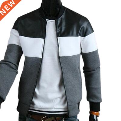 New nd Faion Men's Jacket Comfortable Top Zipper Fau