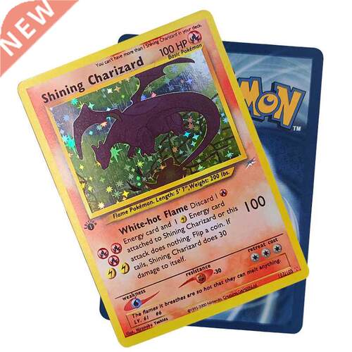 Pokemon Base Set 1996Years English Cards Game Pokemon Shinin