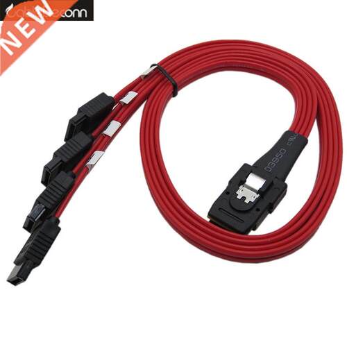 sas sata cable Mini SAS 36P SFF 8087 host to 7pin SATA 6GB