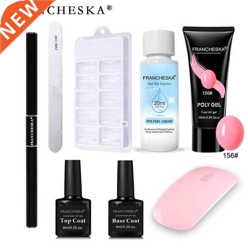 15ml Nail Art Extension Glue Set Nail Mould Double Brush