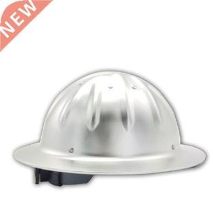 Aluminum Hard Hats, Full Brim Safety Helmet with 4 Points