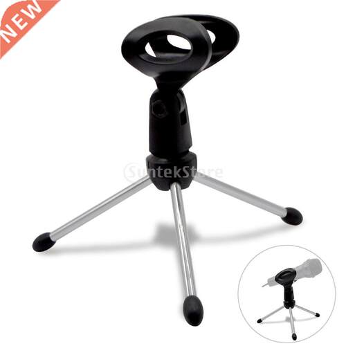 Desktop Tble Mic Microphone Clip Holder Stnd