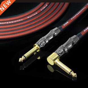 KGR 20AWG Electric Guitar Bass Audio Cable Connector Straig