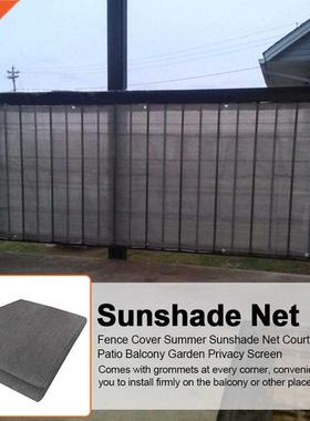 Fence Cover Summer Sunade Net Courtyard Patio Balcony