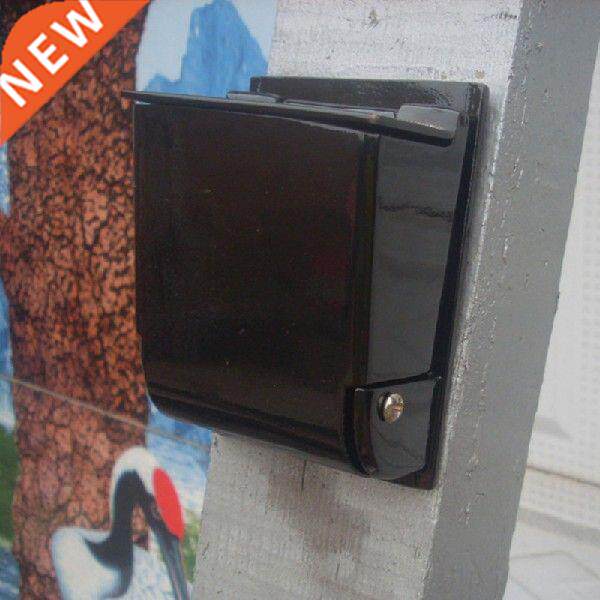 95*70mm Wall Mounted Alumnum Alloy Ashtray Cgarette - 实物图